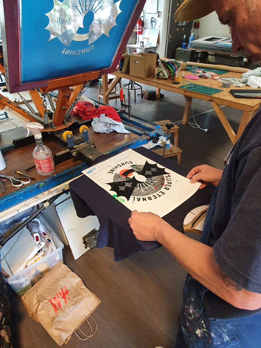 Cours & Stages 1 initiation a la serigraphie